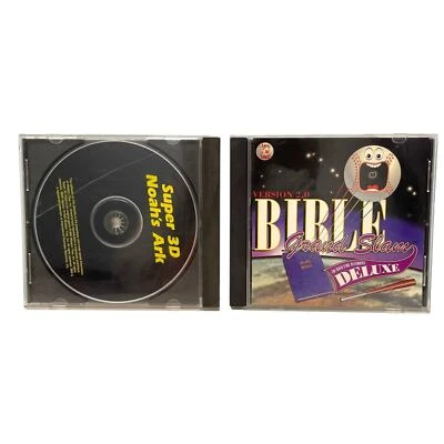 Bible Grand Slam Deluxe 2.0 and Super 3D Noah's Ark CDRoms for PC - Image 1 of 4