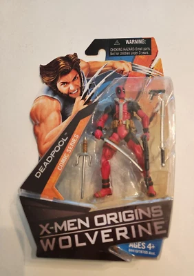 4-дюймовая экшн-фигурка X-Men Origins Wolverine DEADPOOL Marvel Universe 2009 MOSC - Изображение 1 из 4