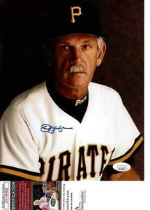 HOF'er Pittsburgh Pirates Jim Leyland  autographed 8x10   photo JSA Certified ** - Picture 1 of 1