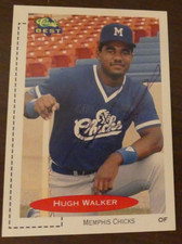 AUTOGRAPHED 1991 Classic/Best #58 Hugh Walker