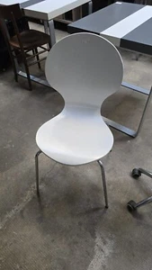 1 Work Chair Cosmetics Doctor Treatment Chair WHITE + Backrest EXCELLENT - No. 1 - Picture 1 of 1