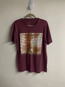 Tee Shirt Men's FALL TEE  Size Medium Brand Astronomy Color Purple - Picture 1 of 5