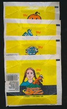1985 Topps "RETURN TO OZ" (Walt Disney Movie) -Set of (4) Diff. Wrappers