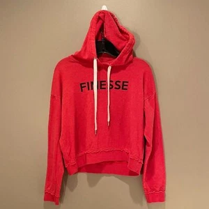 Forever 21 Finesse Cropped Hoodie sz S NWOT - Picture 1 of 3