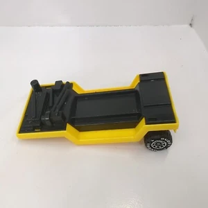 Buddy L Corp. Plastic 1980 Yellow Construction Trailer - Picture 1 of 8