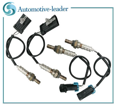 Sensor de oxígeno delantero y trasero SG454 SG236 4 piezas para GMC K1500 C1500 C2500 Suburban 5,7 Foto 1 de 4