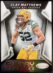 CLAY MATTHEWS - 2016 Certified SUNDAY CERTIFIED Insert #7 - GREEN BAY PACKERS - Picture 1 of 2