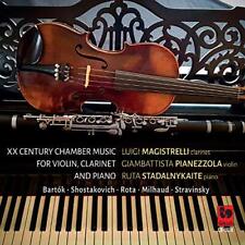 Magistrelli, Luigi Xx Century Chamber Music, For Violin, Clarinet And Piano (CD)