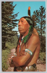 Postal de ancianos nativos americanos - Imagen 1 de 2