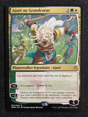 CARTE MAGIC FR RARE MYTHIQUE FOIL PLANESWALKER Légendaire ARTEFACT BOSS HÉROS - Photo 1/4