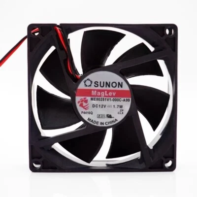 Sunon ME80251V1-000C-A99 12V 1.7W 8CM 8025  cooling fan - Image 1 of 4