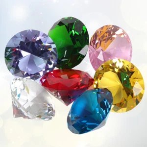 100 Pcs Acryl- Edelsteinhandwerk Für Kinder Dekorative Diamanten - Picture 1 of 11