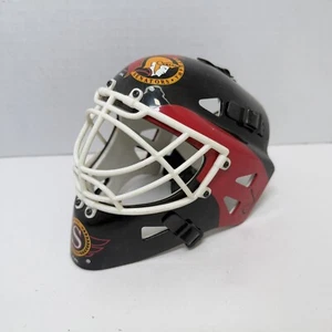 Riddell Ottawa Senators Mini Goalie Helmet Throwback Logo 5” - Picture 1 of 3