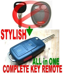 Mando a distancia con llave abatible euro para Chevrolet COLORADO FOB CLICKER FOB CLICKER ALARMA 07T - Imagen 1 de 2