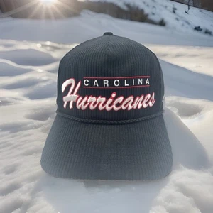 Gorra de golf Carolina Hurricanes marca '47 con guión "negra" acanalada a acordes H36 - Imagen 1 de 9