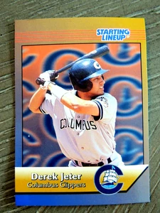 DEREK JETER 1999 KENNER SLU "CLASSIC DOUBLES" CARD   N.Y. YANKEES HOF LEGEND - Picture 1 of 1