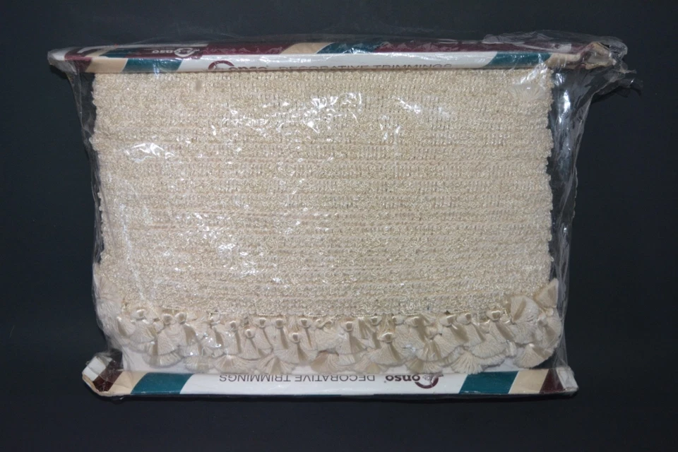 NEW Conso 2" Fringe Trim Tassel Upholstery Drapery 24 YD BOLT Princess Vintage - Image 1 of 4