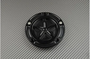 Tankdeckel Schwarz Schnell Ohne Schlüssel YAMAHA NIKEN 900/GT RN58 2018-2024 - Picture 1 of 2