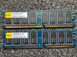 Elixir M2Y1G64DS8HC1G-5T 1GB, PC3200 (DDR-400), DDR SDRAM, 400 MHz, DIMM 184-pol - Bild 1 von 2