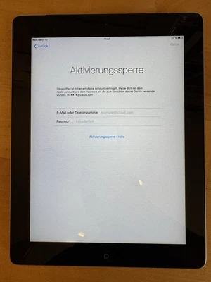 Apple iPad 2 16GB, WLAN + Cellular 24,64 cm, (9,7 Zoll) - Schwarz - Bild 1 von 4