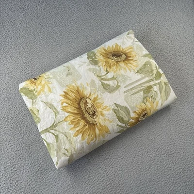 Funda nórdica floral Pottery Barn girasol completa/reina floral amarilla cabaña Foto 1 de 4