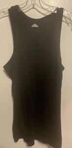 Unbranded Mens Tank Top Size Medium US Slim Fit Black knit NWOT - Picture 1 of 2