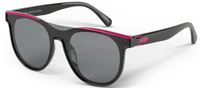 Gafas de sol polarizadas 509 Esses para mujer negras brillantes con tinte de humo claro polarizado Foto 1 de 4