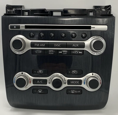 2012 13 14 NISSAN MAXIMA CENTER DASH CONTROL PANEL RADIO AND TEMP 68260 9DB0F - Imagem 1 de 4