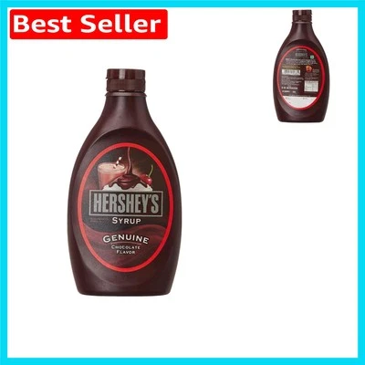 Versatile 623g Hershey's Chocolate Syrup - Perfect for Drinks & Desserts - Image 1 of 3