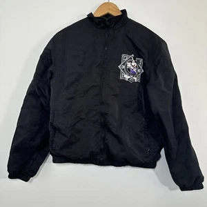 Disney 100th Anniversary Mickey & Friends Windbreaker Black Jacket Size Small - Picture 1 of 9