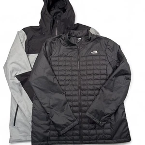The North Face ThermoBall Eco Snow Triclimate Herren 2XL Jacke 3-in-1 grau schwarz - Bild 1 von 19