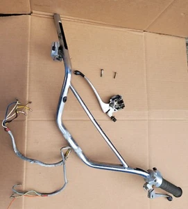Manillar Honda CL90 1967 1968 1969 Scrambler controles dañado  - Imagen 1 de 8