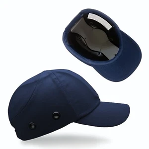 Lucent Path Blue Baseball Bump Cap - Safety Hard Hat Head Protection Cap - Picture 1 of 11