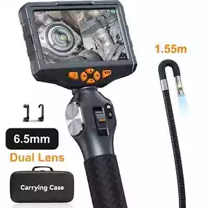 Teslong TD500 6,5 mm Dual Lens Articulating Endescope 1080P 5 Zoll IPS Two Way 210° - Bild 1 von 6