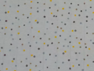 Jersey 50x155cm Punkte Uni Hydrofile Double-Face Stoffe nähen Kleiderstoff Kinde - Bild 1 von 3