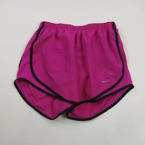 Nike Shorts Girls Small Lightweight Outdoors Dri-Fit Elastic Drawstring Pink - Picture 1 of 8