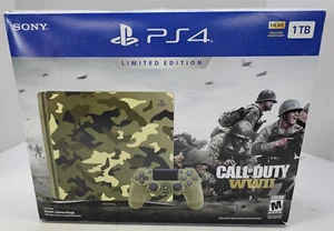 Sony Playstation 4 Limited Edition Call Of Duty WWII Box Only With Inserts - Picture 1 of 8