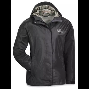 NWT Helly Hansen Rain Jacket Black L Outdoor Adventure Hike Backpacking Active - Picture 1 of 7
