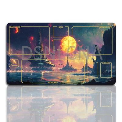 StarWars TCG Playmat Protective Mats Free Storage Bag Size 24X14IN 2408728 - Image 1 of 4