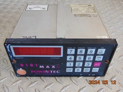 POWERTEC DM100 DIGIMAX CONTROLLER 115VAC .375A - Image 1 of 2