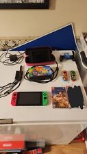 Nintendo Switch Neon Red and Neon Blue Joy-Con Console