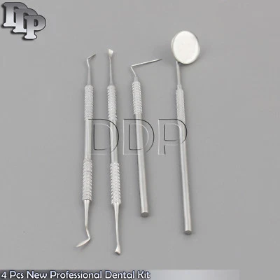 DDP New Professional Dental and Remover 4Pcs Teeth Cleaning Tools PR-321