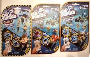 Go Sumos Remote Control Stickers- 3 versions AR-SEA, GROBOTS, SMILE INC - Picture 1 of 2