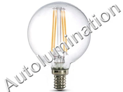 120V LED E12 6W G16.5 Retro Edison Filament Bulb Candelabra Light Lamp Dimmable - Image 1 of 4