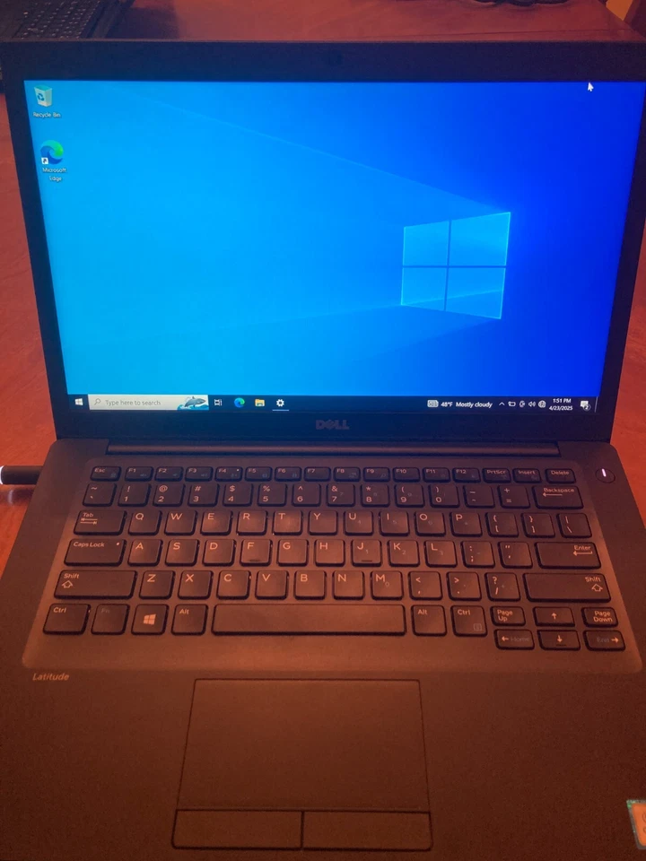 Dell Latitude E7480 14" FHD i5 6300U 6th Gen 16GB DDR4 512GB SSD Wifi Win 10 Pro - Image 1 of 4
