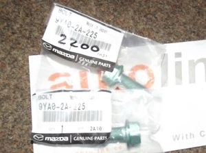 2x Bolts front brake caliper bracket mounting 30mm genuine mk3 Mazda MX-5 MX5 - Picture 1 of 2