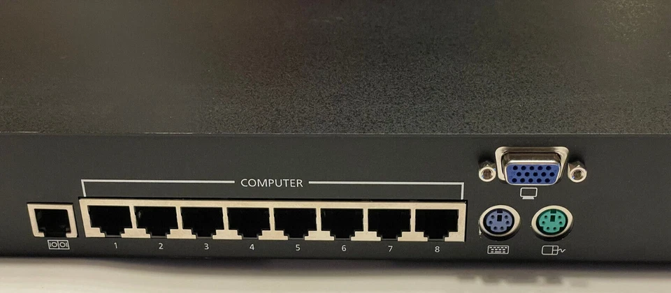 Tripp Lite NetCommander 8-Port KVM Switch Complete Set (B072-008-1) - Image 1 of 4