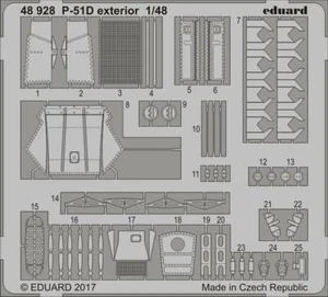 eduard 48928 1/48 P51D Exterior for Meng - Picture 1 of 1