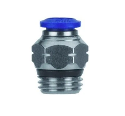 Qty. 180 of 87000-06-04 AIGNEP | Straight Male | 3/8" Tube x 1/4" Swift-Fit - Image 1 of 2