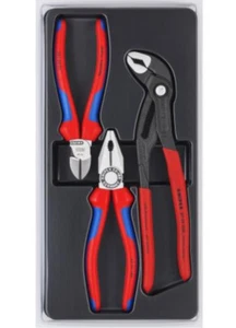 JUEGO KNIPEX #00 20 09 V01 3 PIEZAS BEST SELLERS - COMBO/DIAGONAL/COBRA - Imagen 1 de 2